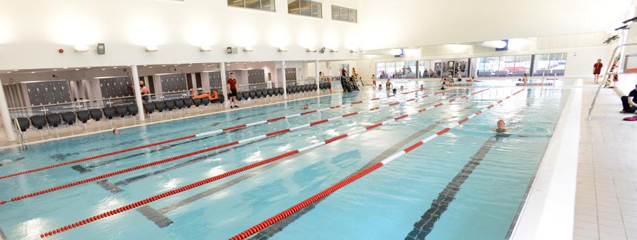 Swimming at Newark Sports and Fitness Centre