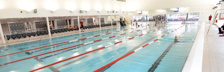Main swimming pool at Newark Sport and Fitness Centre