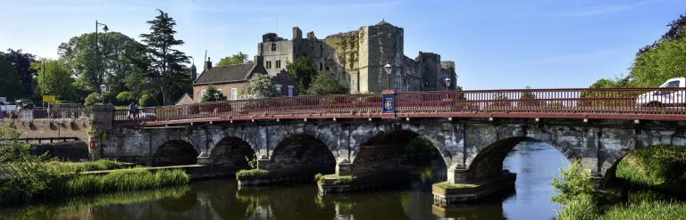 A river bridge in Newark 